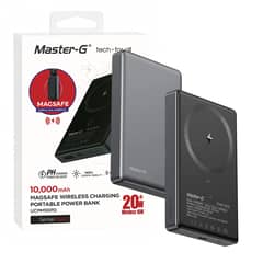 MASTER G - Cargador Inalámbrico Magsafe 10000mah Compatible Con Iphone