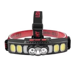 IRM - Linterna Frontal Lampara Led Cabeza Sensor Recargable