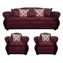 AMERICA DECORA - Living 4-1-1 Grand Santi Envejecido Burdeo