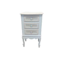 INTERACTIVE STORE - Velador vintage 3 cajones tallados