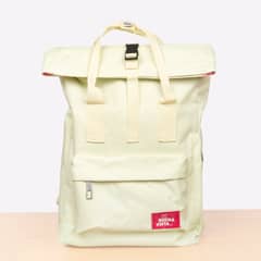 BUENAVISTA - Mochila Impermeable para Notebook 14 Roll Verde Manzana