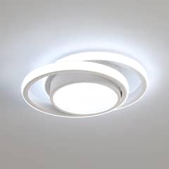 CASA NEW - Lámpara de Techo Moderna 3 Modos Blanco