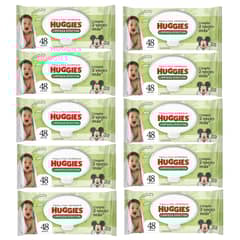 HUGGIES - Pack X10 Toallitas Húmedas Limpieza Efectiva