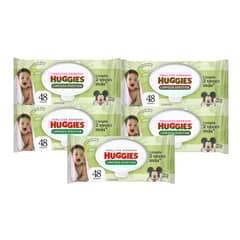 HUGGIES - Pack X5 Toallitas Húmedas Limpieza Efectiva