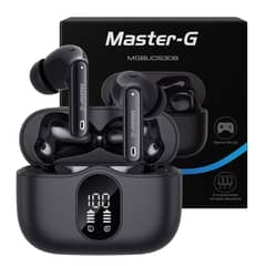 MASTER G - Audífonos Bluetooth Modo Gamer In Ear Tws Anc Cancelación De Ruido