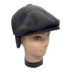 EKOL TACTICA MILITAR - Gorro Tipo Boina Vintage Lana Suave con Visera Plana