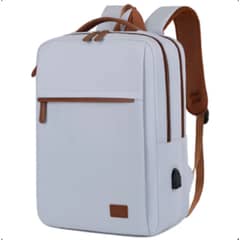 GENERICO - Mochila Laptop Mujer USB Viajes