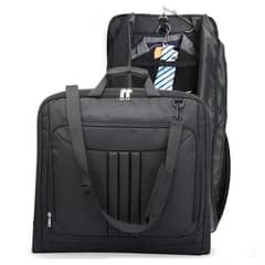 GENERICO - Bolso Portatraje Negro Tradicional Impermeable