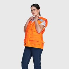 JAYSON - Chaleco Geologo Minero Alta Visibilidad Mujer CERTIFICADO