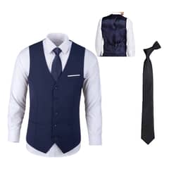 XPRESS RECHARGE - Set de 3 piezas Gillette de vestir , Corbata lisa, camisa blanca