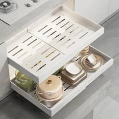 GENERICO - Organizador De Cocina Extraíble Bandeja Desplegable