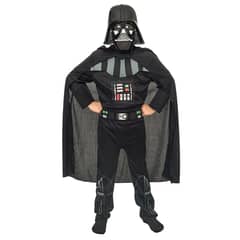 MARVEL - Disfraz Darth Vader Star Wars Músculos Talla 4 -- 6 años