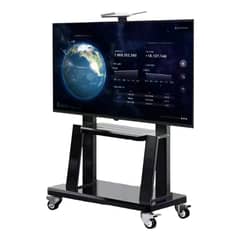 GENERICO - Soporte 32 A 65 Rack Tv Base 120cm Pedestal Ruedas