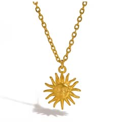 GENERICO - Collar SOL en acero inoxidable