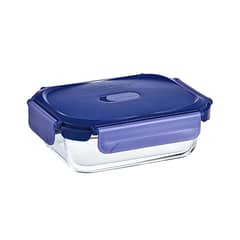 LUMINARC - Contenedor Hermético de Vidrio Rectangular 650 ml