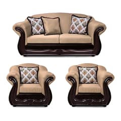 AMERICA DECORA - Living 3-1-1 Grand Búfalo Mixto Beige