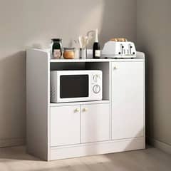 IDEEHOUSE - Aparador de Cocina Multifuncional 80×80×30 cm