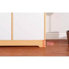 IDEEHOUSE - Aparador de Cocina Multifuncional 80×80×30 cm