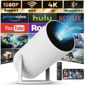 GENERICO - Mini Proyector Portátil Ultra Hd 200 Ansi/4k Wifi Bluetooth