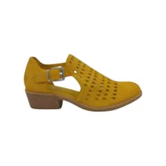 HERIEL - Zapato Amarillo Perforado Mujer