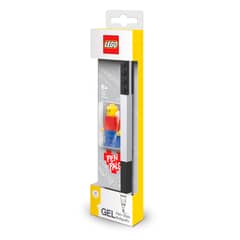 GENERICO - LAPIZ GEL LEGO PEN PAL CON MINIFIGURA NEGRO SANTOKI