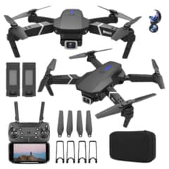 GENERICO - Dron E88 MAX Camara Dual 4K Alcance 100m Control Facil App Android iOS