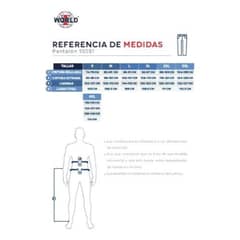 T-WORLD - Pantalon Cargo Gabardina Practical Line - Azul Marino