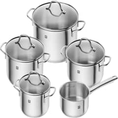 ZWILLING - Set de Ollas 5 pzs Acero Inoxidable Flow