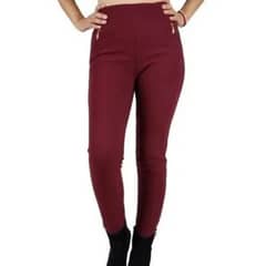 MPROPIA - PANTALON CALZA FORRO PIEL BOLSILLO CIERRE M A XL O597