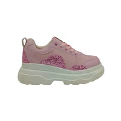 HERIEL - Zapatilla Rosa Plataforma Mujer