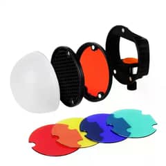 GENERICO - Triopo TR-08 Set de Accesorios Para Flash Speedlight de Cualquier Marca