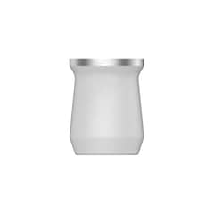 GENERICO - Mate Termico Doble Pared Metalico Aceroinox Blanco