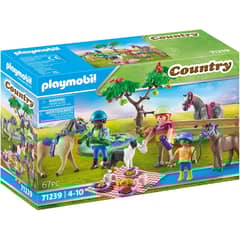 PLAYMOBIL - AVENTURA DE PICNIC CON CABALLOS PM71239