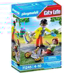 PLAYMOBIL - PARAMÉDICO CON PACIENTE PM71245