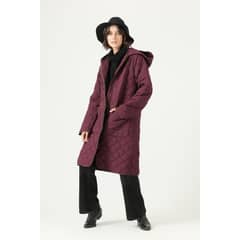 PRIVILEGE - Parka burdeo 2740 - Burdeos