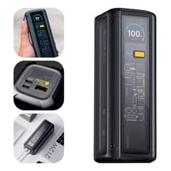 XIAOMI - Powerbank 25000mah 212w Hypercarga Multipuerto Negro