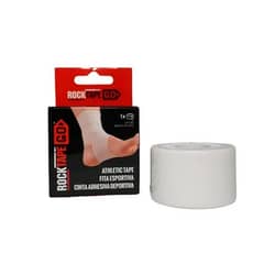 ROCKTAPEGO - CINTA ADHESIVA DEPORTIVA BLANCA
