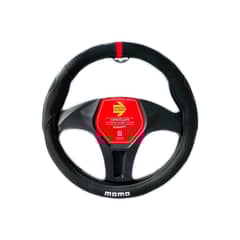 MOMO - Funda cubre volante Negro/rojo - SWC014BR
