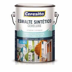 CERESITA - Esmalte Sintetico Cereluxe Brillante Azul Pacifico Galon