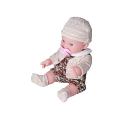 GENERICO - Muñeca Reborn 30cm Silicona con Cabello Suave Niña