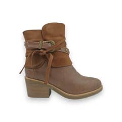 HERIEL - Bota Café Taco Mujer