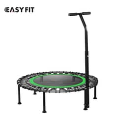 EASY FIT - Trampolin Fitness Redondo Con Mango 100cm Verde