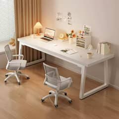 IDEEHOUSE - Mesa Escritorio Rectangular Estudio 120x75x60cm Blanco