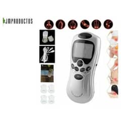 GENERICO - Electroestimulador Digital Therapy Machine con 8 Modos y 4 Electrodos