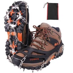 GENERICO - 35-44 Crampones Para Zapatos Nieve Escalar Antideslizante