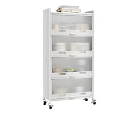 GENERICO - Alacenas Para Cocina 5 Niveles Con Ruedas Y Cajas De Almacenaje