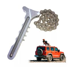 KUANGYE - Llave Saca Filtro De Aceite A Cadena Ajustable