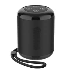 GENERICO - Parlante Portátil Inalámbrico Bluetooth Color Negro