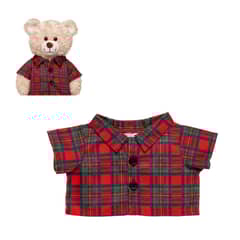 BUILD A BEAR - CAMISA ESCOCESA BUILD-A-BEAR