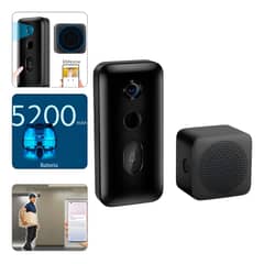 XIAOMI - Smart Doorbell 3 Timbre Inteligente Wifi Batería Negro
